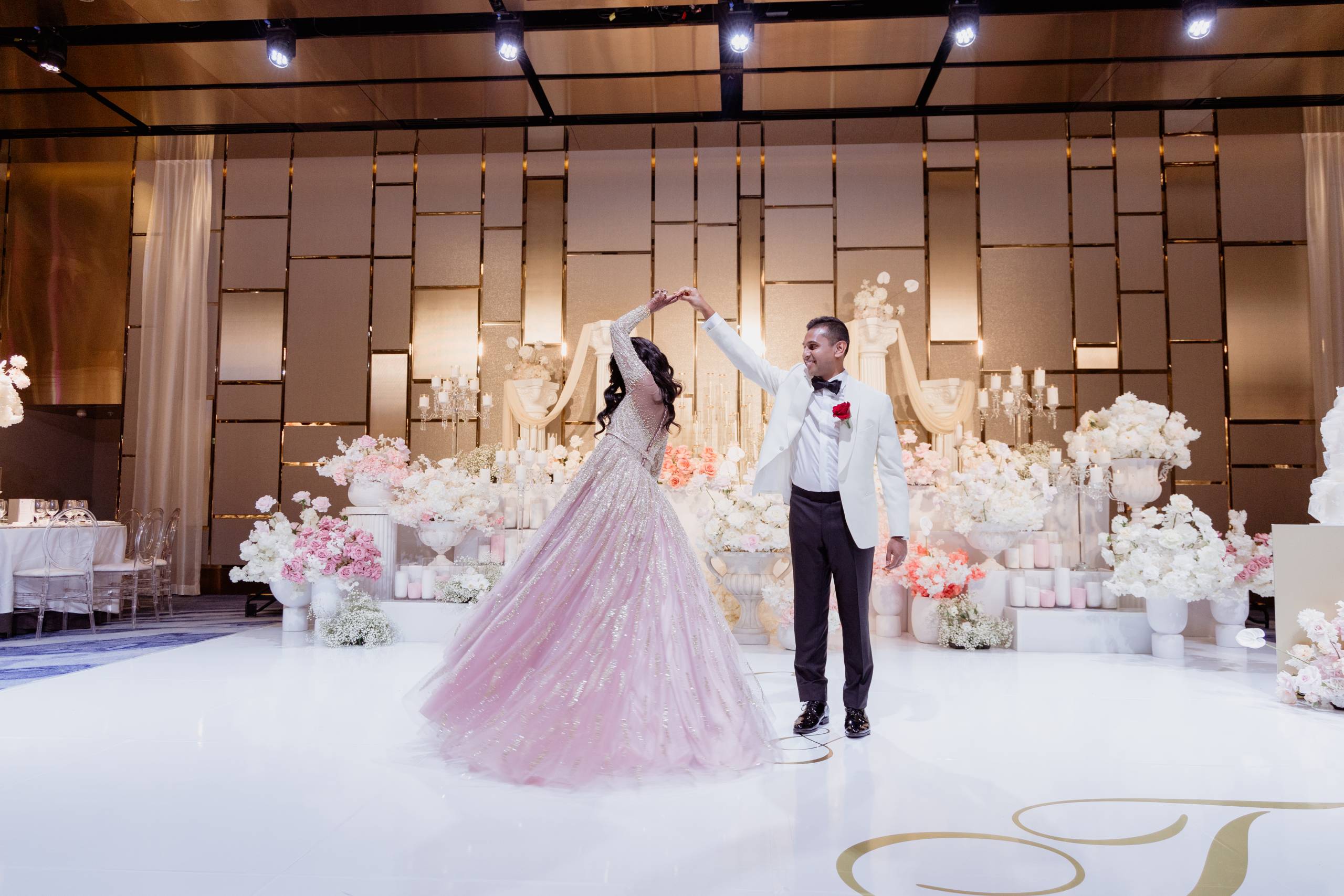 White Glossy Dance Floor - Image 12