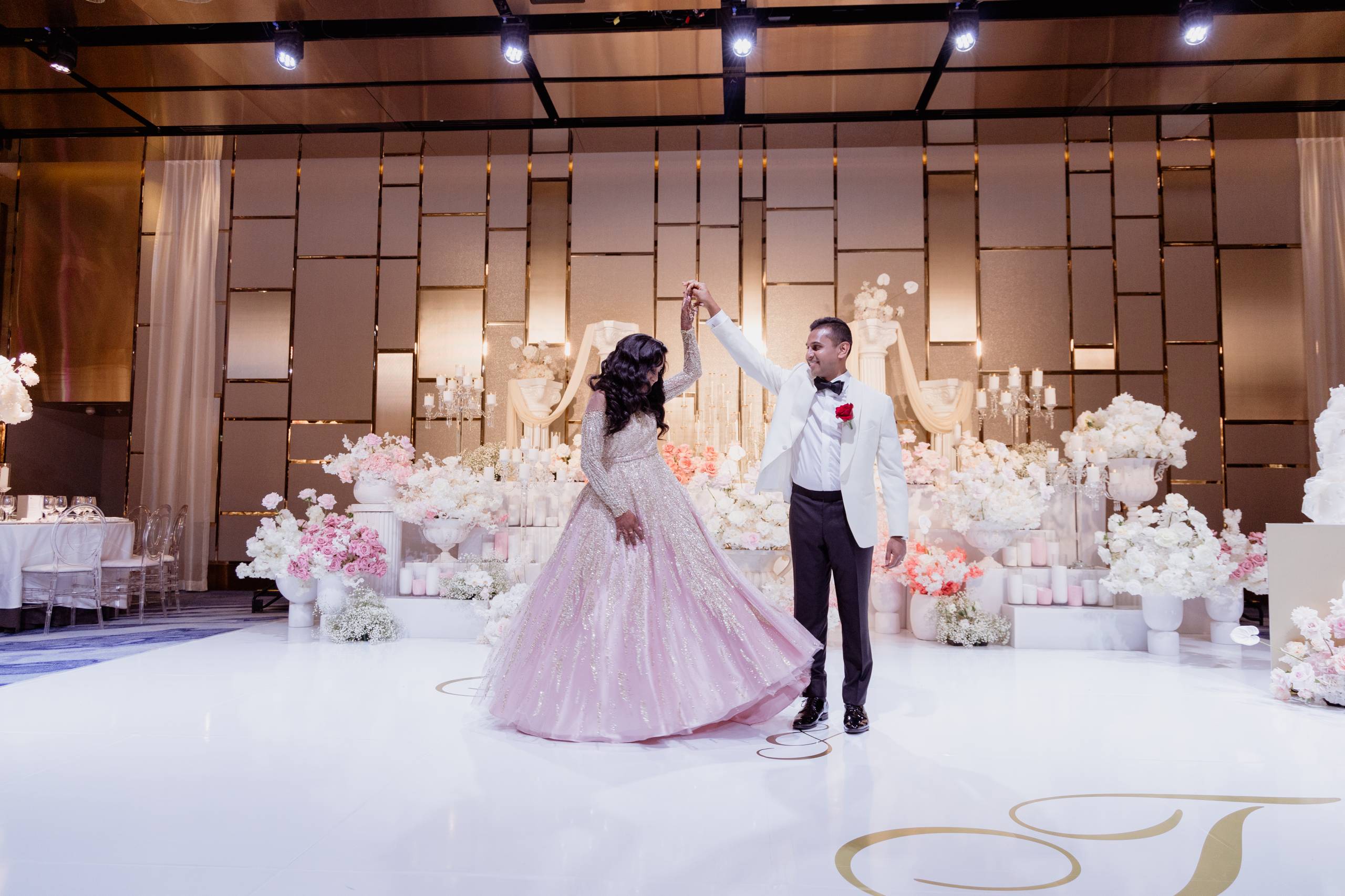 White Glossy Dance Floor - Image 11