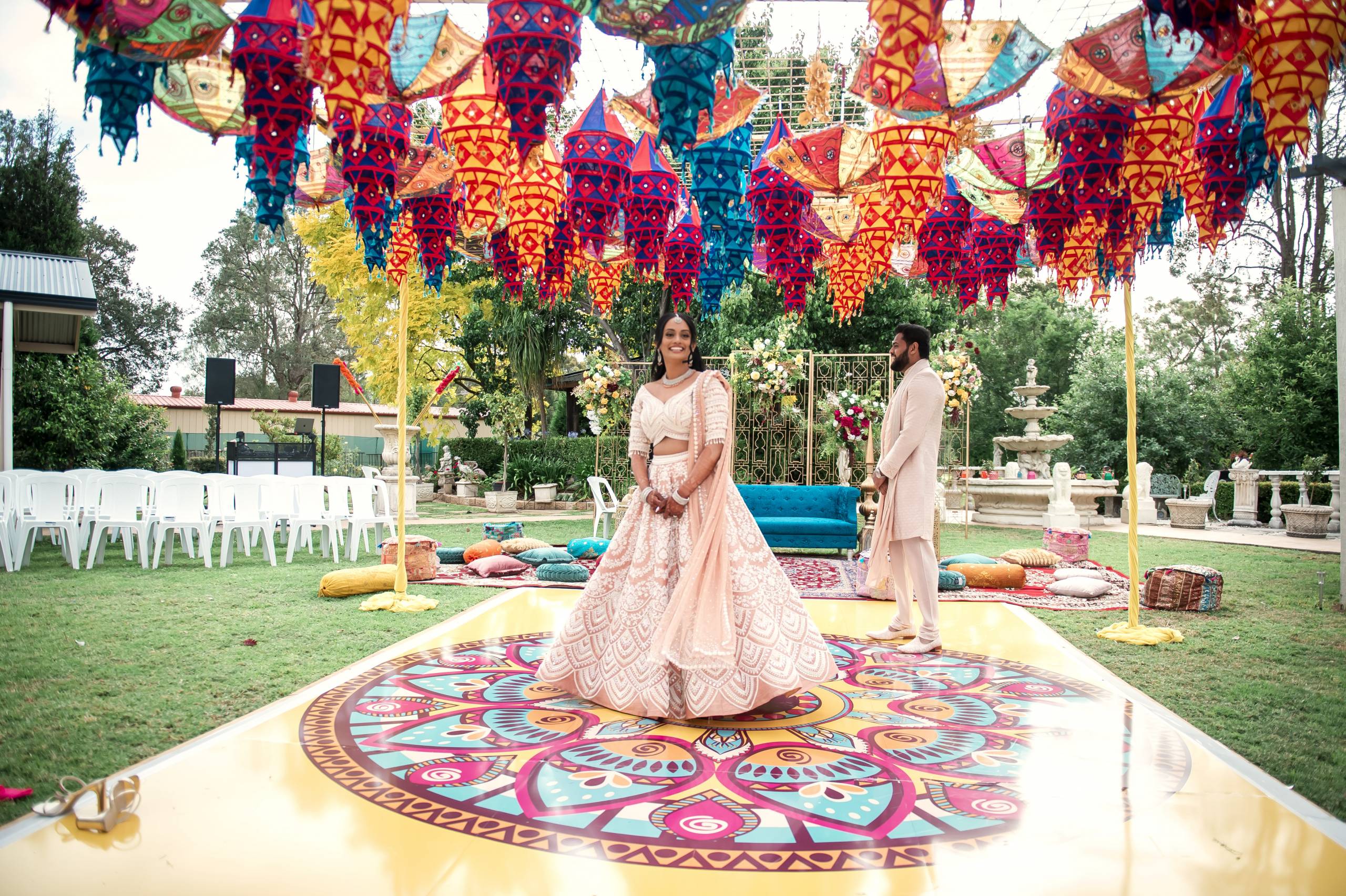 Customized Printed Dance Floor