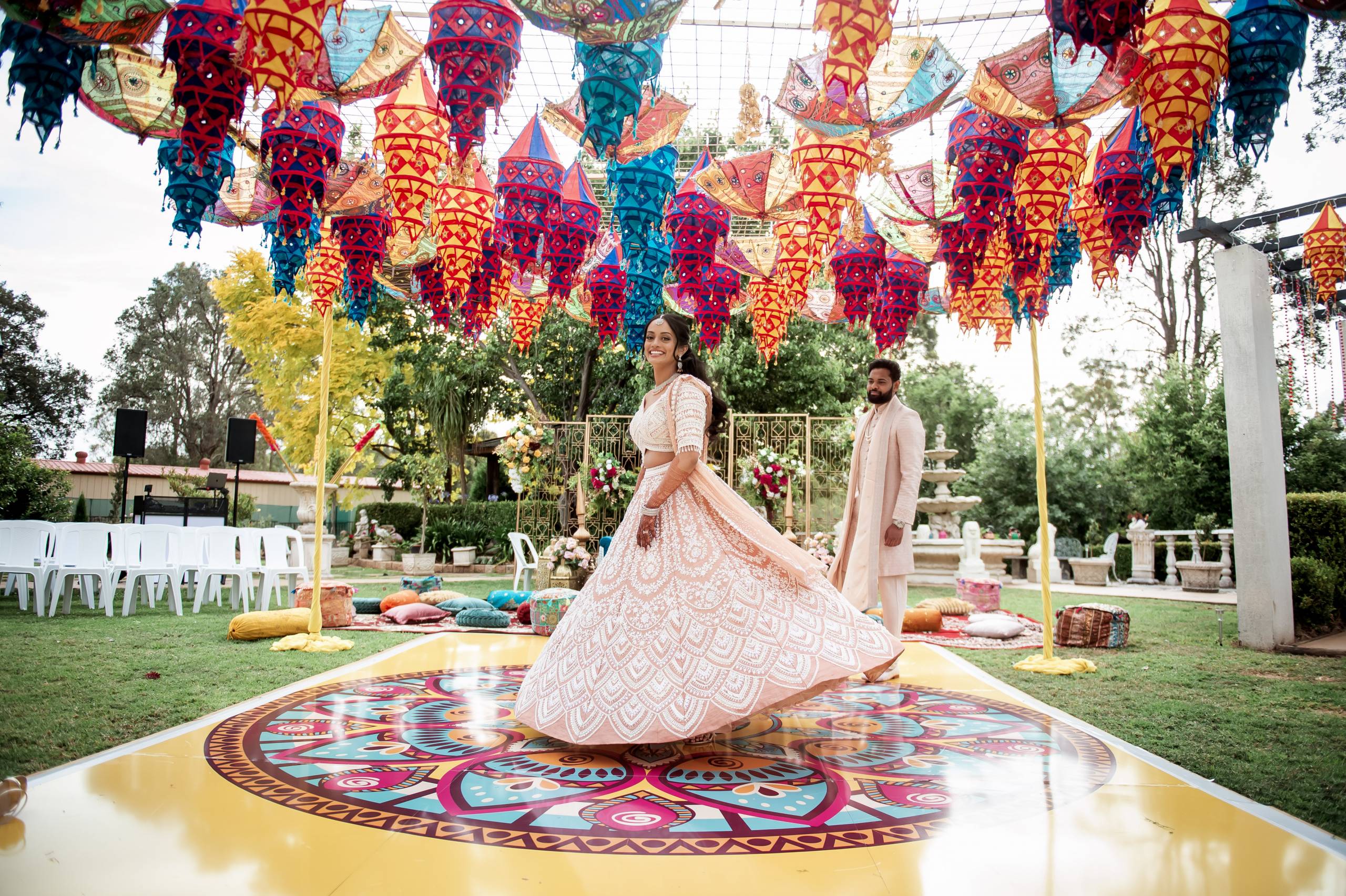 Customized Printed Dance Floor