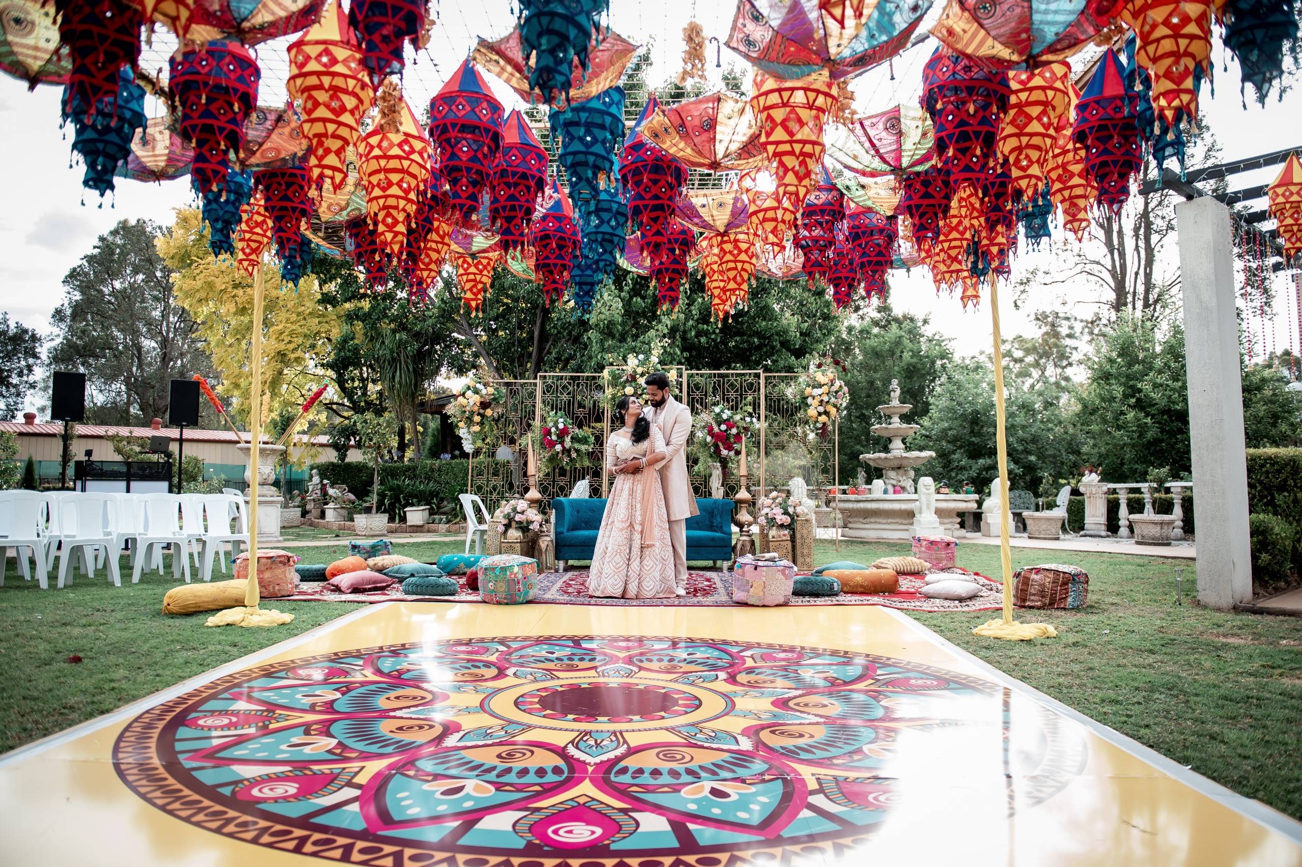 Customized Printed Dance Floor
