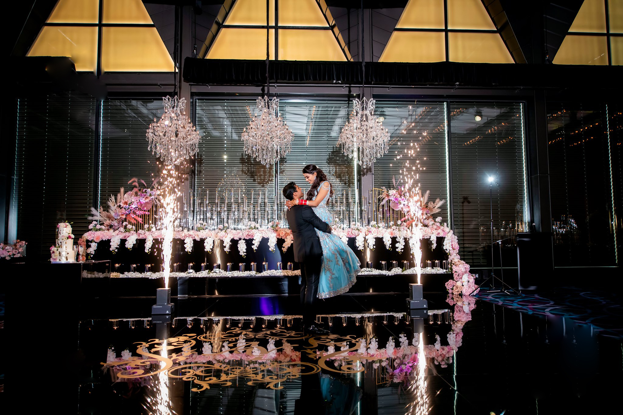 Black Glossy Dance Floor