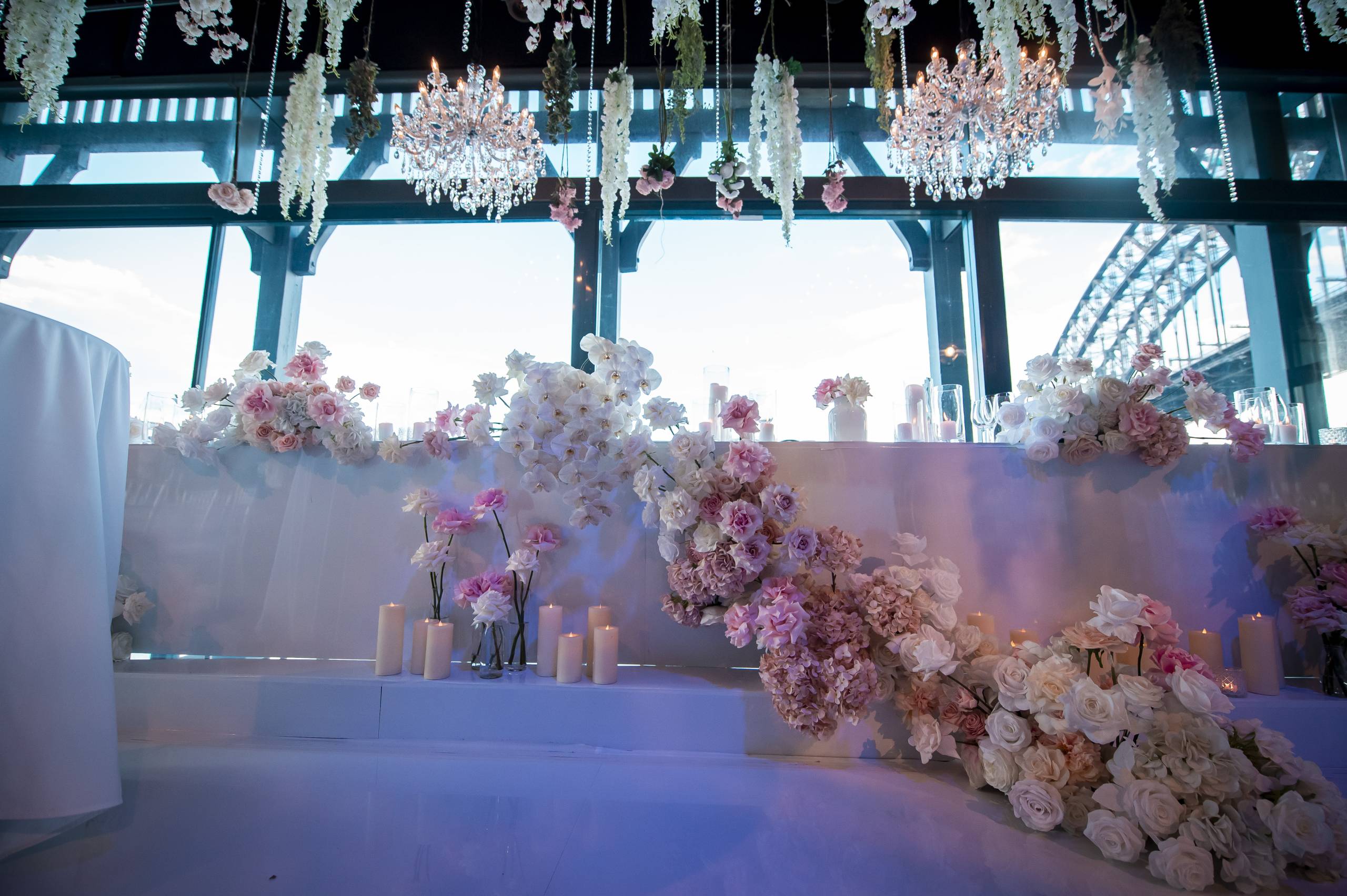 White Glossy Bridal Table - Image 10