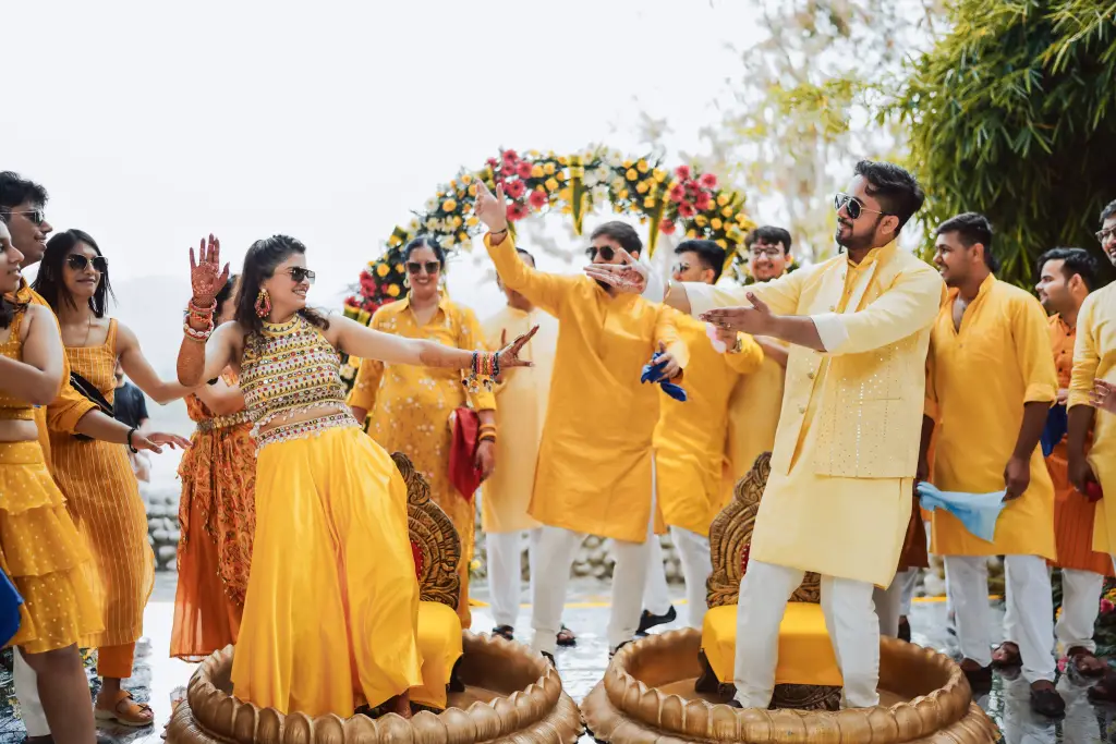 hindu-wedding--sangeet-ceremony
